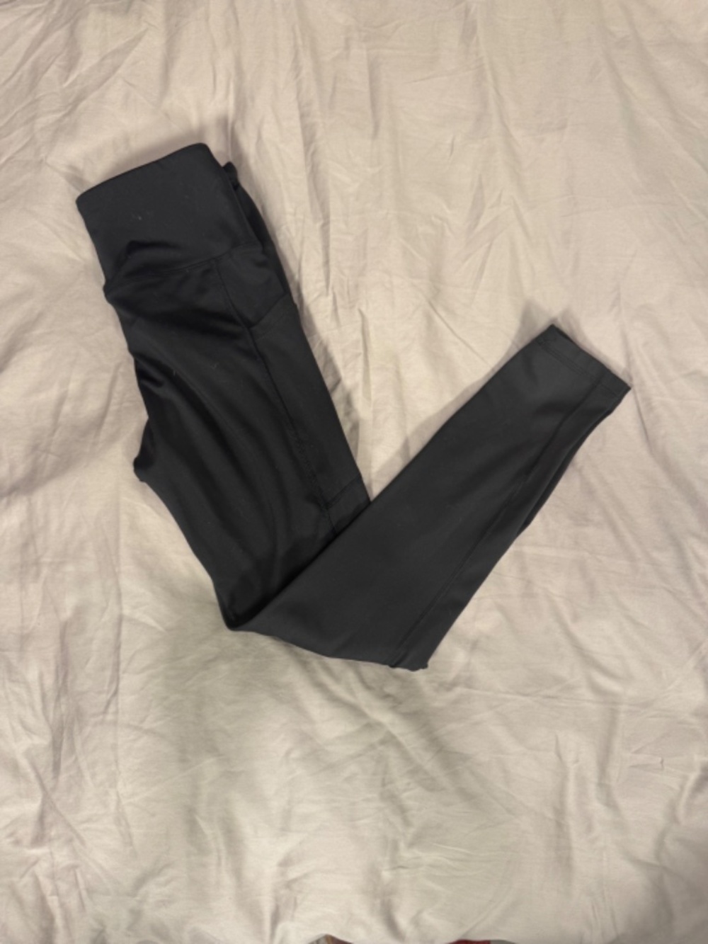 RISE Fearless Leggings XS Black High Rise Pockets Miss Teen USA Exclusive - Picture 2 of 5